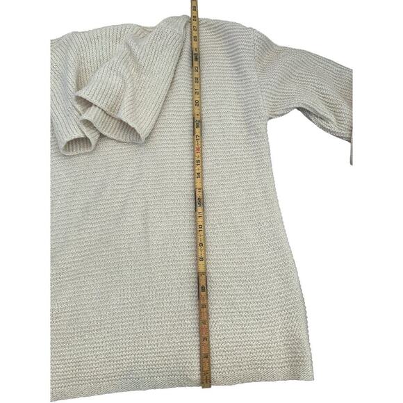 J.Jill Women's Cream Chenille Cowl Neck Pullover chunky Sweater Size 2X - Picture 5 of 7